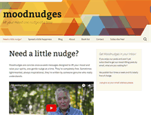 Tablet Screenshot of moodnudges.com